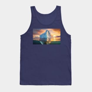 melting iceberg Tank Top